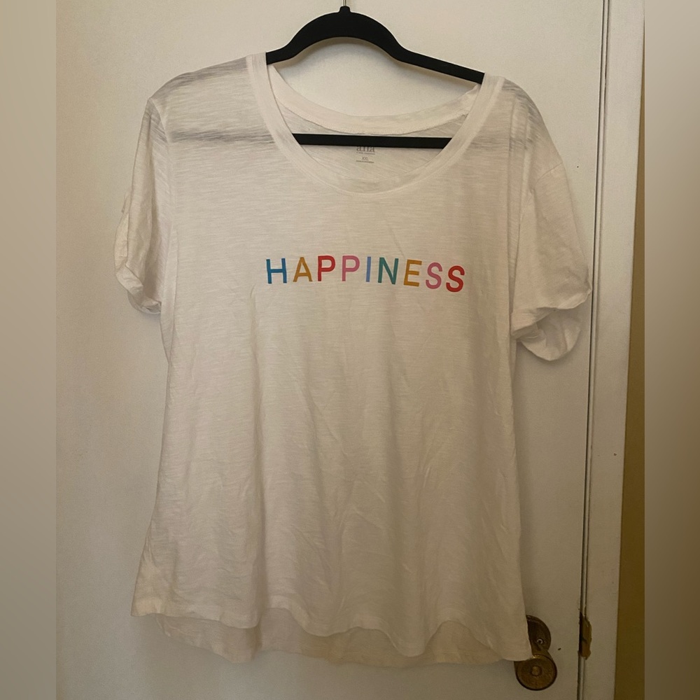 Ana “happiness” tshirt-size xxl